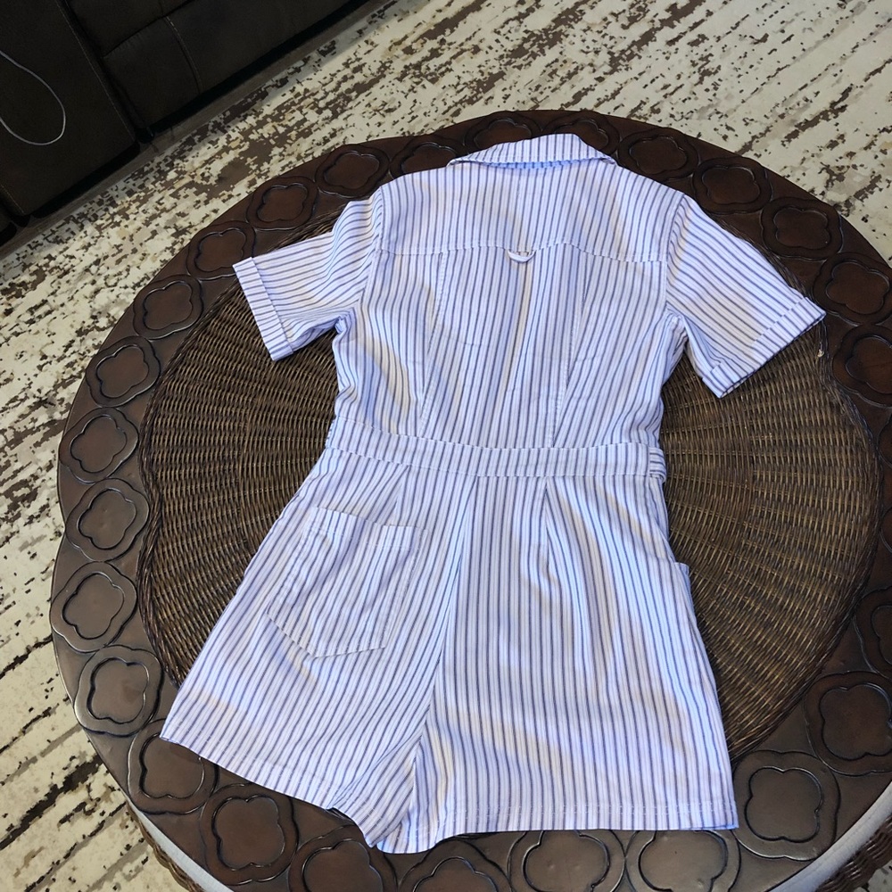 Denim Romper - image 2